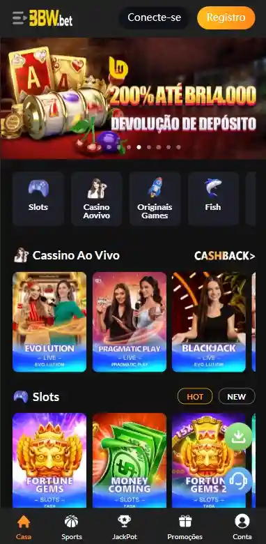 Tela inicial